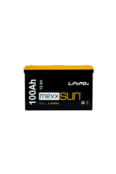MEXXSUN Lityum Akü 12.8V 100Ah (LiFePo4) 1280Wh