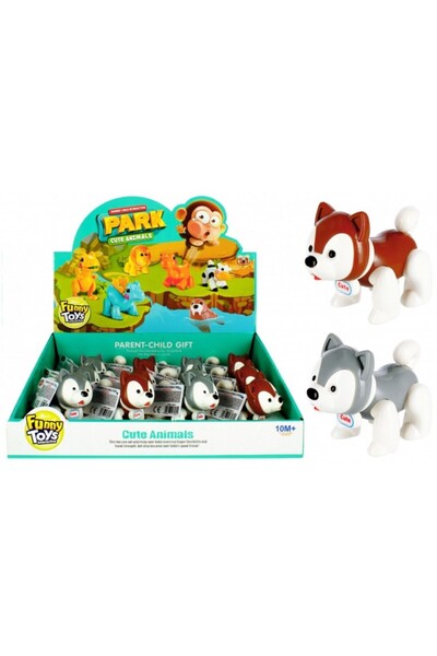 Mega Creative Figurina - catel husky, diverse culori, 3+ ani, MegaCreative, 4...