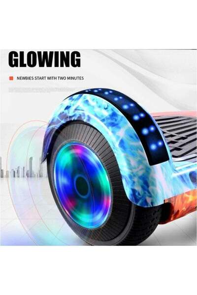 Shopi Smart Self Balancing Hoverboard for Kids & Adults – Bluetooth Music, LE...