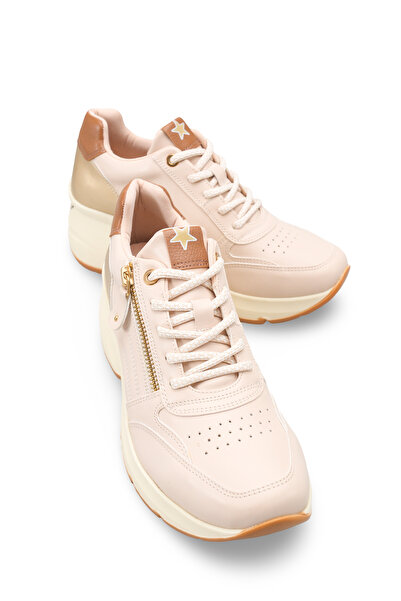 Solo Bag Women's Lace-Up High-Sole Sneaker Sports Shoes