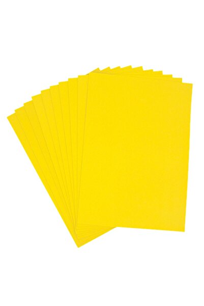 Colorarte Χαρτί με γόμα A4, 1,3mm, κίτρινο, σετ 10 φύλλων,