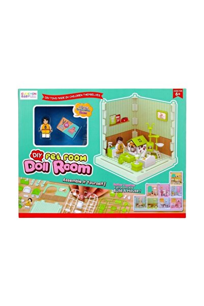 Mega Creative Jucarie set blocuri pentru constructie 482607, camera