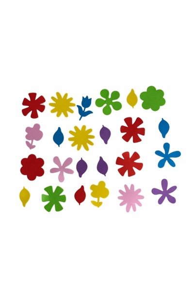 Colorarte Abtibilduri - flori, 8g, buretat, Colorarte, 3361