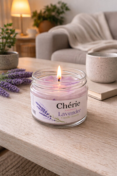 Mon Chérie Essence Lavender , El Yapımı ,Aroma Parçacıklı , Lavanta Kokulu Ka...