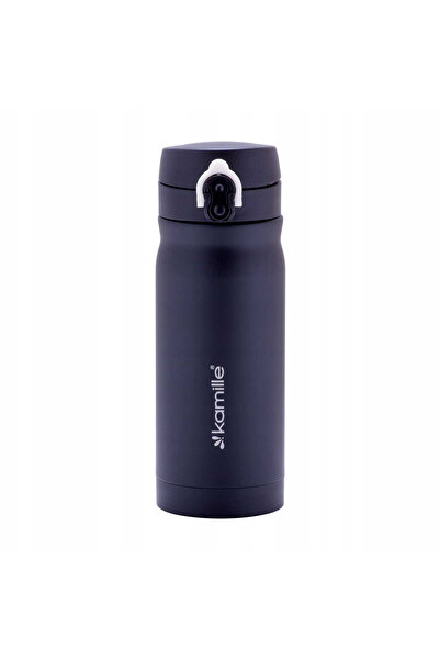 Kamille Cană termică 360ml din oțel inoxidabil cu capac din plastic, 19.5x7cm...