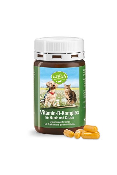 sanct bernhard Capsule vitamina B complex Sanct Benhard pentru caini si pisic...