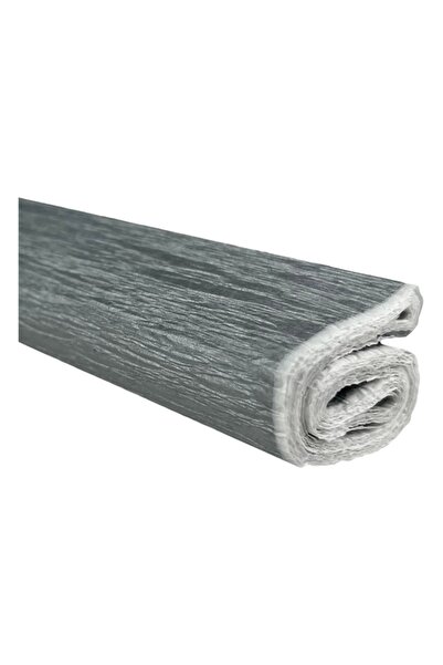 Colorarte Hartie creponata C39, 50x200cm, argintiu, set 10 role