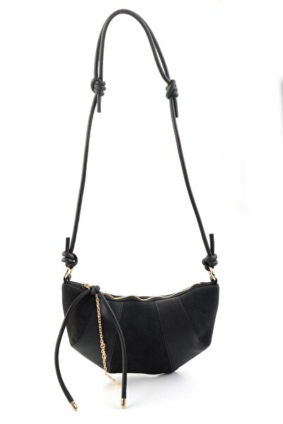 Bambi Siyah Kadın Postacı Çanta C06257680409