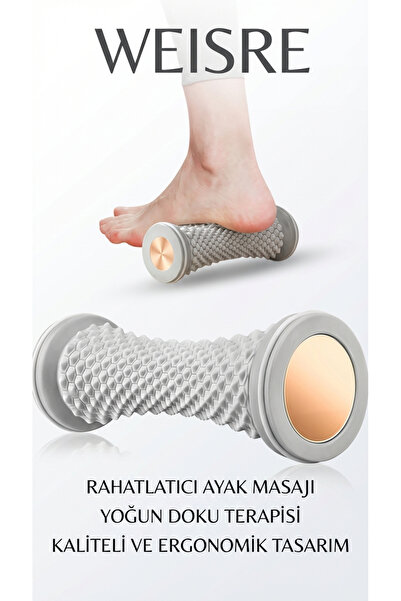 Weisre Yoğun Doku Masaj Topu | Derin Doku Ayak & Vücut Masaj Silindiri