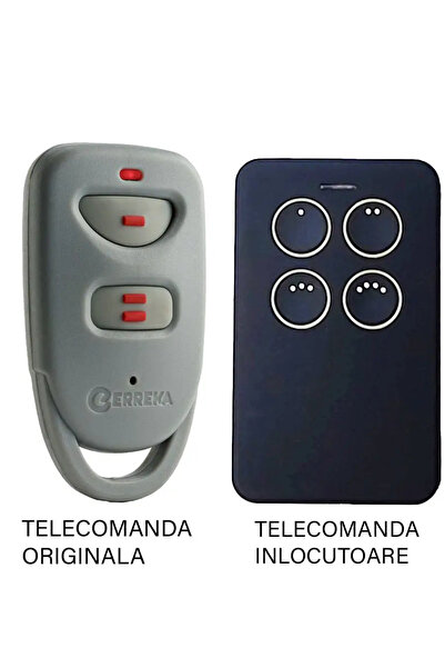 OEM Telecomanda inlocuitoare poarta garaj Erreka Lira de doua si patru canale...