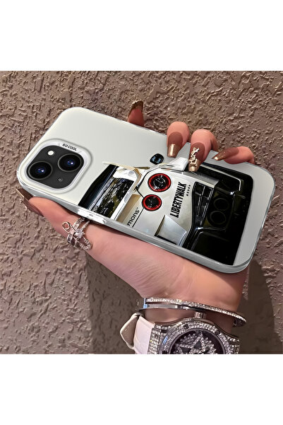 Hontinga حافظة هاتف آيفون 14 بلس متوافقة مع الحواف السيليكونية الصلبة والمضاد...