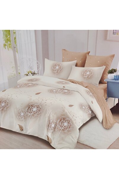 Casa Pucioasa Double bed linen set, Cotton 6 pieces with Stretchy