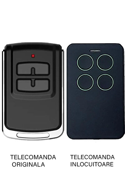OEM Telecomanda inlocuitoare poarta garaj 4 butoane T4301 Cod Saritor Compati...
