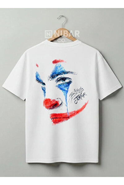 Grafftee Clothing Joker Design Unisex Premium Cotton T-Shirt