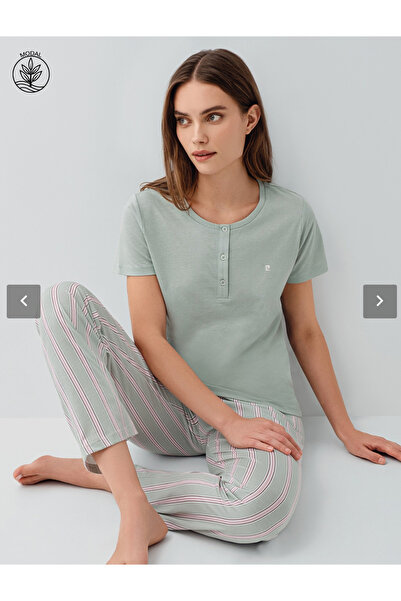 Pierre Cardin Γυναικείο, Modal, (με δώρο κάλτσες), Σετ πιτζάμες