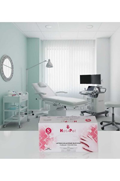 haspet lateks Has-pet Lateks Pudrasız Eldiven S 100 LÜ Adet