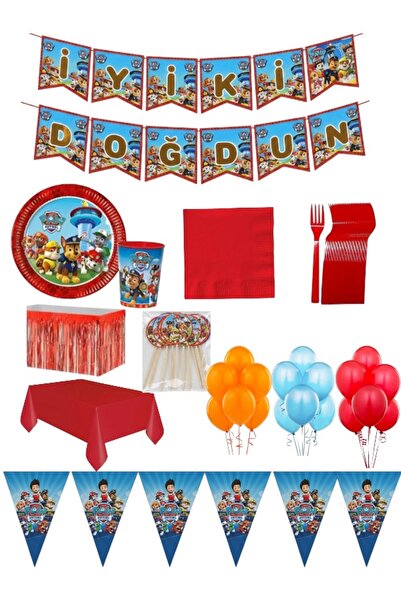 CAVAŞ sun hat مجموعة حفلات أعياد الميلاد الفاخرة بطابع فريق باو باترول تتسع ل...