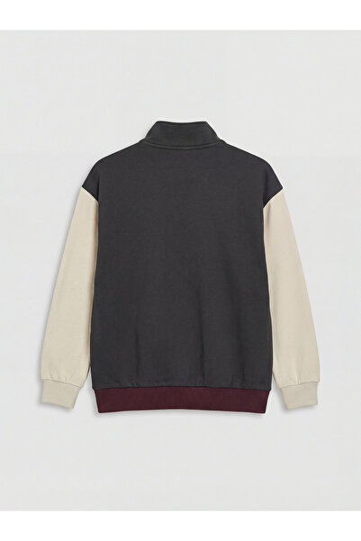 LC Waikiki Ανθρακί Φούτερ και Παντελόνι Φόρμας για Αγόρια, Σετ 2 τεμαχίων