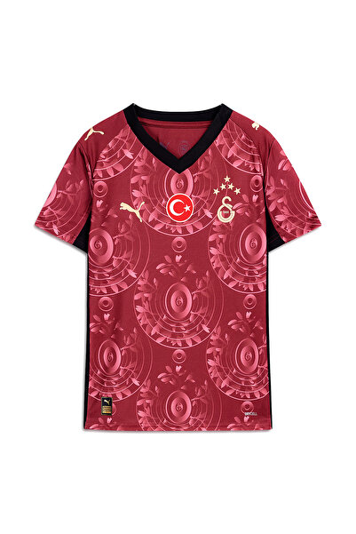 Puma Galatasaray 2025/26 Üçüncü Çocuk Kırmızı Futbol Forması 77982003