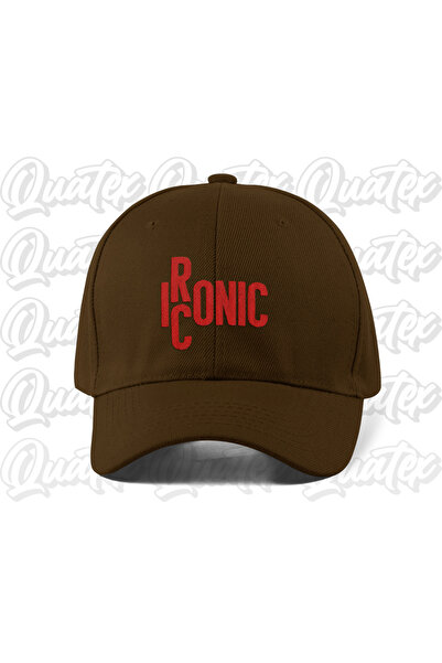 QUATEX Iconic Embroidered Hat - Brown Color 100% Cotton Gabardine Unisex Mode...