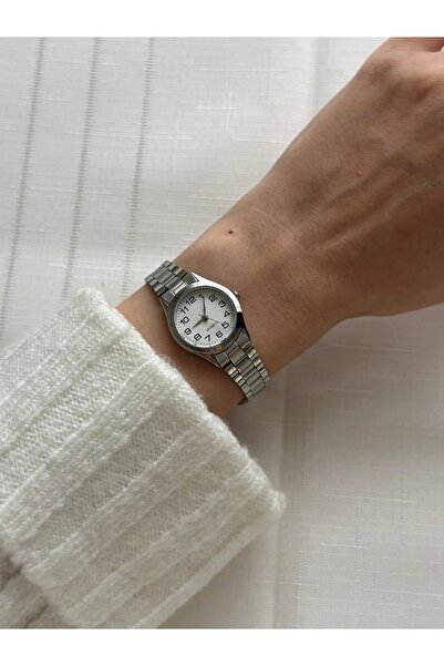 MERW Poly Model Silver Color Metal Cord Vintage Series Women's Wristwatch