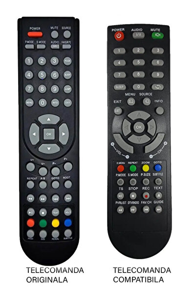 OEM Replacement remote control compatible with HYUNDAI TV 22HY5500 code ER 24...