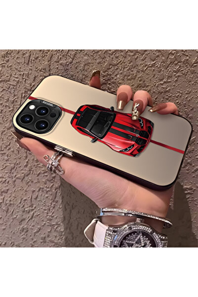 Hontinga حافظة هاتف من السيليكون المتوافقة مع هاتف iPhone 15 Pro Max ذات حافة...