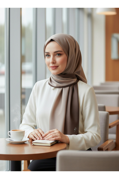 Onur Scarf - New Soft Fabric Gradient Color Transition Seasonal Fabric Produc...