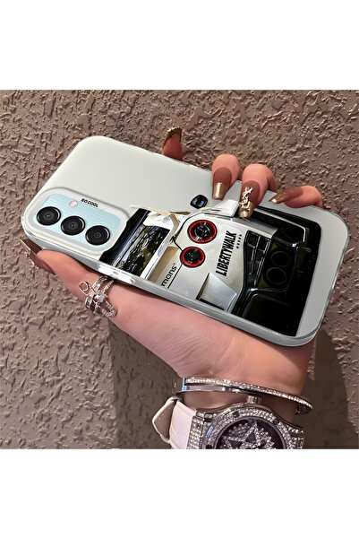 Hontinga حافظة هاتف سامسونج جالاكسي M15 متوافقة مع الحافة السيليكونية الصلبة ...