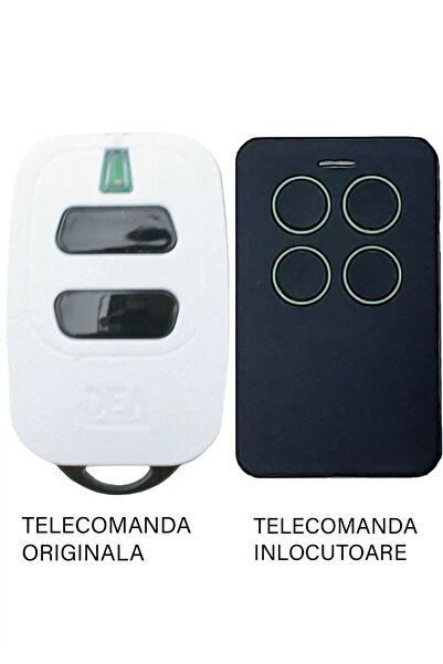 OEM Telecomanda inlocuitoare poarta garaj 2 butoane cod saritor frecventa 433...