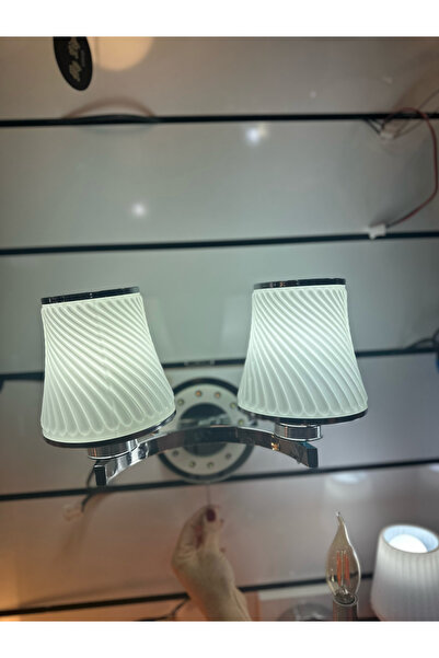 Avize 2'Lİ APLİK AMPULLÜ VE LED'Lİ 3 MOD