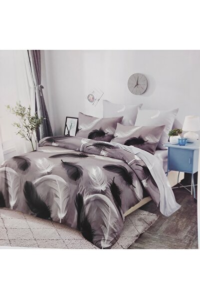 Casa Pucioasa Double bed linen set, Cotton 6 pieces with Stretchy