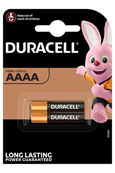 OEM Σετ 2 υπεραλκαλικών μπαταριών AAAA 1.5V MX2500 Duracell LR8D425
