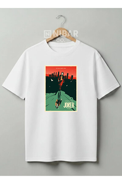 Grafftee Clothing Joker Design Unisex Premium Cotton T-Shirt