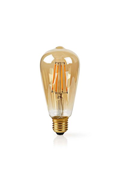 OEM Έξυπνη λάμπα LED Wi-Fi με νήμα Nedis E27 ST64 5W 500lm