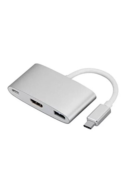 OEM Cablu adaptor USB 3.1 USB Tip C la HDMI 4K x 2K + USB 3.0 + USB 3.1 mamă