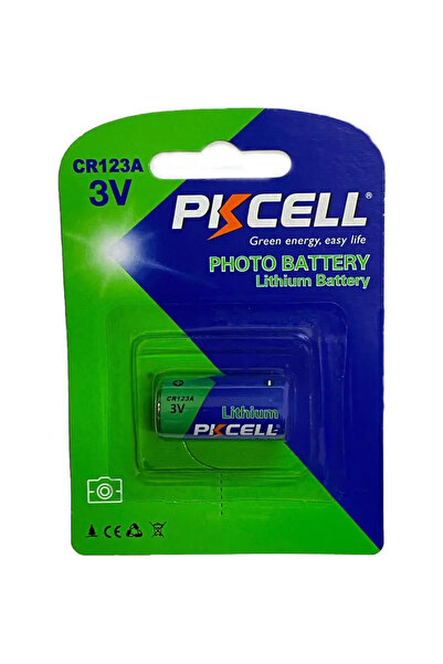OEM Baterie PKCELL CR123A 3V Litiu 1500mAh (614)