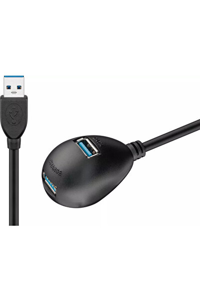 OEM Καλώδιο επέκτασης USB 3.0 υψηλής ταχύτητας - 2x θηλυκά USB 3.0 1,5 μ. Goobay