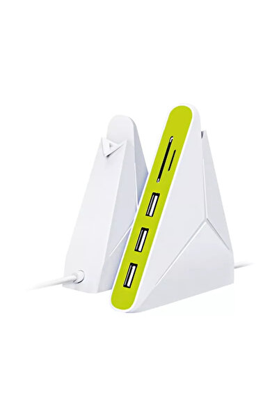 OEM HUB USB 2.0 3 porturi si CARD READER OMEGA