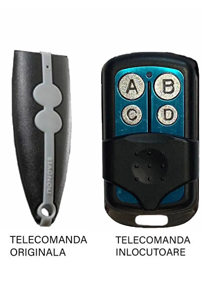 OEM Telecomanda inlocuitoare poarta garaj Stagnoli Venus AV222 2 butoane/ cod...