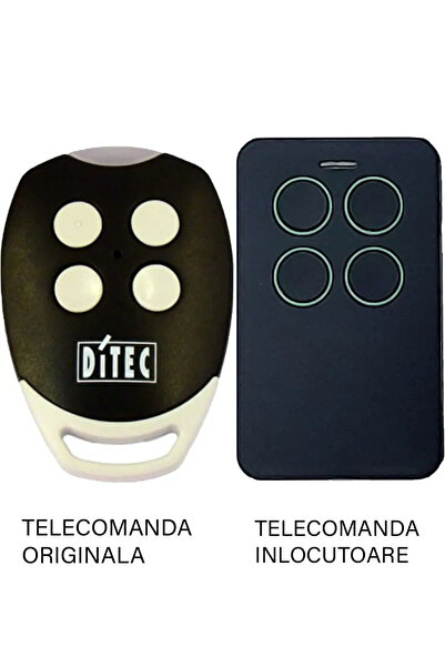 OEM Telecomanda inlocuitoare poarta garaj 4 butoane cod saritor frecventa 433...