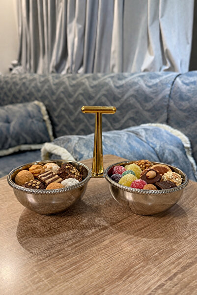 Palaces Silver & Gold Nut Carrier