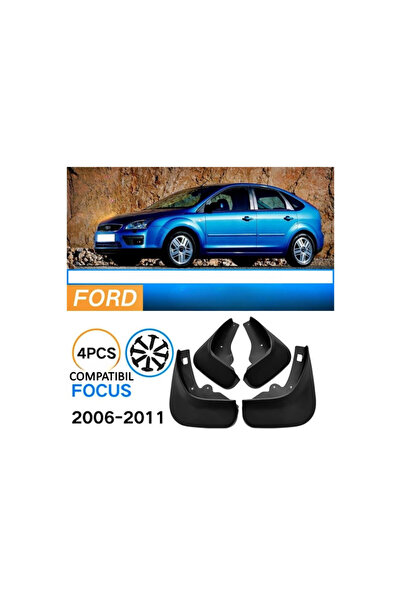 Lumi LUXURY Mudguards compatible with Ford Focus Hatchback 2005-2011