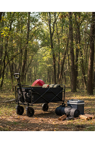 Mestore عربة تخييم قابلة للطي متعددة الأغراض، عربة تسوق للحديقة