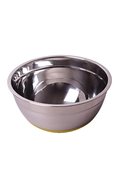 Kamille Stainless steel bowl, with non-slip silicone bottom, 22x10 cm, Silver...