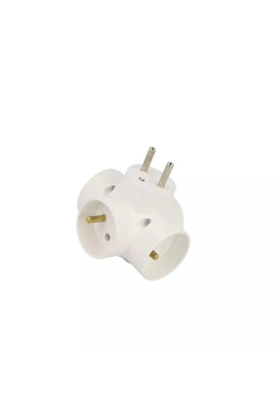 OEM R-48/Z Conector AC supply splitter Layout 2P+PE white TIMEX-ELEKTRO