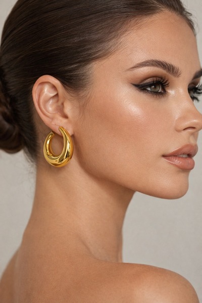 Jack Ferrero Timeless Modern Hoop Earrings