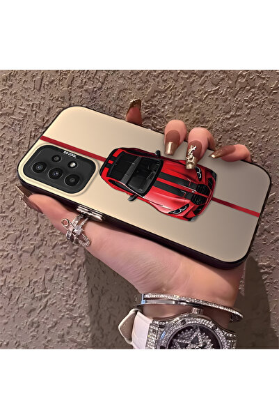 Hontinga حافظة هاتف سامسونج جالاكسي A23 متوافقة مع الحافة السيليكونية الصلبة ...