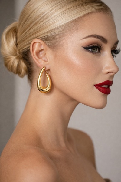 Jack Ferrero Timeless Modern Hoop Earrings