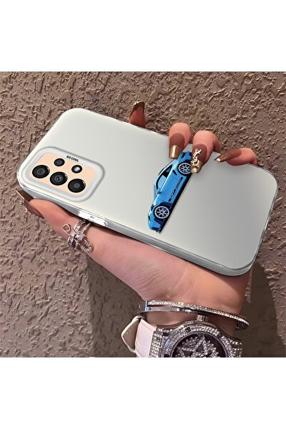 Hontinga حافظة هاتف سامسونج جالاكسي A33 متوافقة مع السيليكون بنمط BMW ذات حاف...